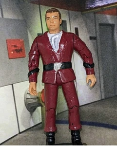 Star Trek 4 IV The Voyage Home Playmates Custom Figure James T. Kirk Movie - Picture 1 of 1