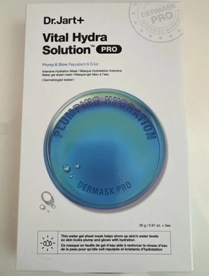 Dr.Jart+ Dermask Vital Hydra Solution Máscara Facial Brillo con Ácido Hialurónico PACK DE 5 Foto 1 de 2