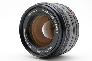 Minolta MD Rokkor 50mm F/1.4 Manual Focus Standard Lens Excellent++ From Japan - Picture 1 of 12