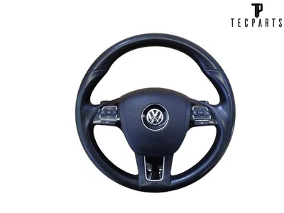 VW Touareg 7P Lederlenkrad Multifunktion schwarz 7P6419091BC - Bild 1 von 4