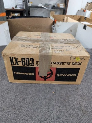 Kenwood Stereo Cassette Deck (KX-603) Foto 1 de 3