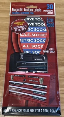 Magnetic Toolbox Labels - Image 1 of 3
