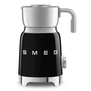 Smeg 50s Retro Aesthetic Style Milk Frother Black MFF01BLAU NEW Cappuccino Maker - Picture 1 of 4