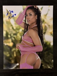 Kira Noir (Adult Film Star) Signed HOT SEXY MODEL 8x10 Photo - Picture 1 of 1