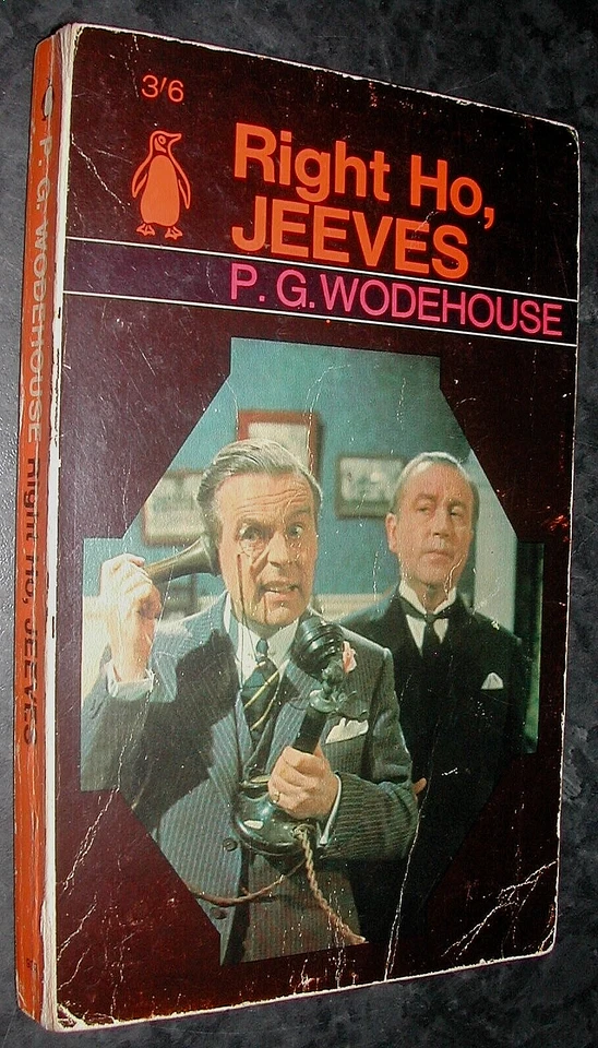P G WODEHOUSE Right Ho JEEVES 1965 Penguin and WOOSTER Comedy COMIC NOVEL Humour - Image 1 of 1