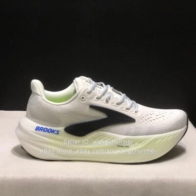 MARKENLOS Runners Laufschuh schwarz/weiß/weiß bequem unterstützend Brooks Glycerin Max.