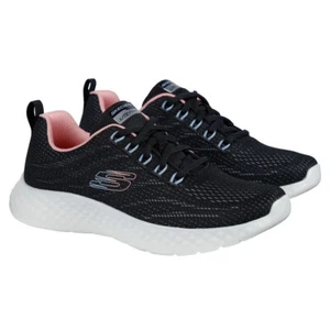 Skechers Lite Foam Lightweight Air-Cooled Running Sneaker Damen schwarz - Bild 1 von 5