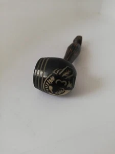 Indian 2 Ceramic Smoking Pipe Sculpture High Quality  Ceramics New. - Picture 1 of 5