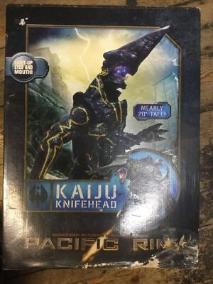 Pacific Rim KAIJU Knife head 20 Inch Light Up Box. NECA. Damaged Box - Image 1 of 3