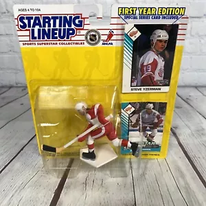 Starting Lineup 1993 NHL Hockey Modellino Steve Yzerman Detroit Red Wings - Foto 1 di 7