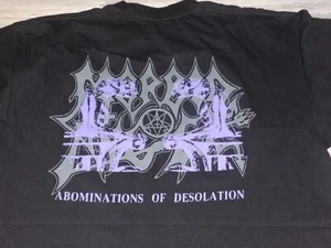 Morbid Angel Old Vintage Shirt Death Metal 92 Obituary Carcass Brujeria Gorguts - Picture 1 of 6