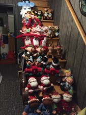 18 complete set  Brand NEW 1998 1999 CVS 12" Rudolph Island Misfit Toys STUFFINS