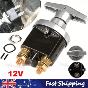 12V 500A Master Disconnect Switch/Lockout Car RV Boat Battery Isolator Switch - Picture 1 of 11