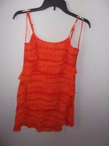 ROSY GEE - GIRLS - DRESS - ORANGE - SIZE SMALL  (AC-25-64) - Picture 1 of 3