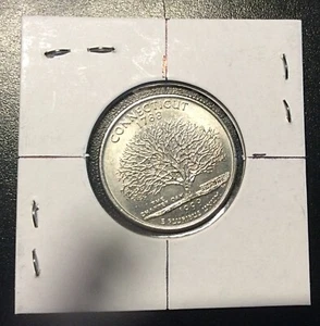 1999-D CONNECTICUT ROTATED REVERSE MAJOR ERROR As Shown - Picture 1 of 4