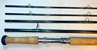 Adapted Graphite Salmon Fly Rod Loop Greyline 15? 4 Piece Spare Tip Bag & Case