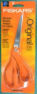Fiskars Dressmaker Shears, No. 8, Ergonomic Bent Handle Scissors - Imagen 1 de 2