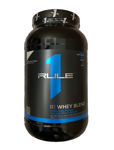 Rule 1 Proteins, Whey Blend, Vanilla Ice Cream, (27 servings) 1.96 LB