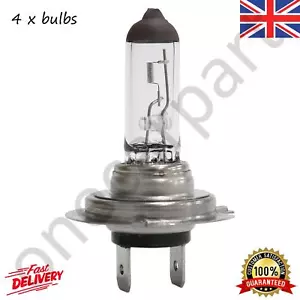 4 Genuine Bosch Halogen Headlight Bulb 12V H7 55W For Ford Focus Mk2 1998 to 12 - Picture 1 of 3