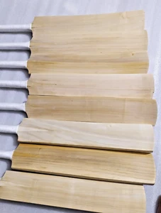 8 x English Willow Cricket bat Big Edge 40-42 mm ( Free of Cost bat Sticker ) - Picture 1 of 4