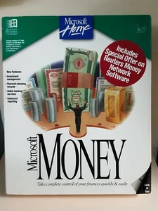 Microsoft Money 3.0_ Full Version with Floppy Disk 3.5" _ Retail Box - Picture 1 of 5