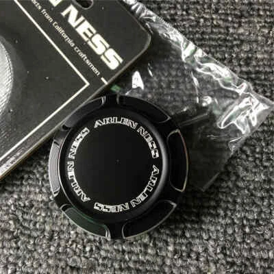 Harley Rear Master Cylinder Beveled Covers '07-'15 XL Sportster ArlenNess 03-476 - Image 1 of 2