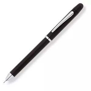 Cross Tech 3+ - Multi Functional Pen - Satin Black - Chrome Trim - AT0090-3 - Picture 1 of 1