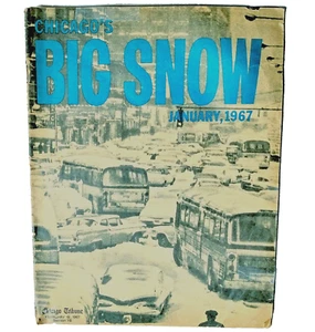 19. Februar 1967, Chicago Tribune News Paper "BIG SNOW" Auszug Vintage. - Bild 1 von 3