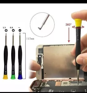 Kit d'outils de réparation d'ouverture d'écran de téléphone jeu de tournevis - Photo 1 sur 3