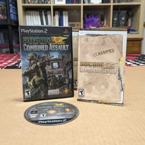 (PS2) Socom U.S. Navy Seals Combined Assault PlayStation 2 • CIB - Picture 1 of 3
