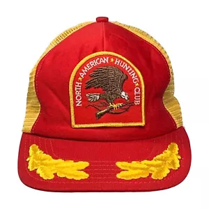 ๐บ๐ธ Vintage North American Hunting Club Trucker Mesh SnapBack Patch Hat Cap - Picture 1 of 7