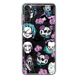 Per Samsung Galaxy A54 5G custodia antiurto rose personaggi di Halloween - Foto 1 di 6