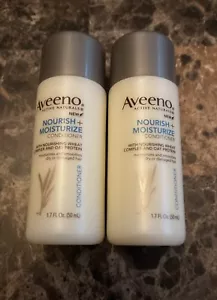 AVEENO Active Naturals Nourish + Moisturize Conditioner 1.7 Fl Oz HTF Lot Of 2 - Picture 1 of 2