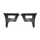 For Audi S4 2010-2012 Bumper Cover Guide Driver and Passenger Side Pair Rear Audi S4