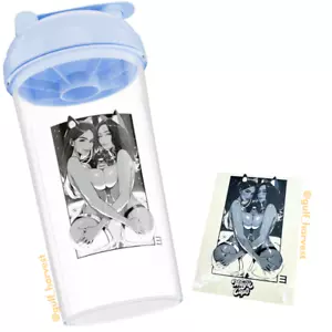 GamerSupps Waifu Cups x MIZKIF Limited Edition Shaker Cup & Sticker - NEU/VERSIEGELT - Bild 1 von 10