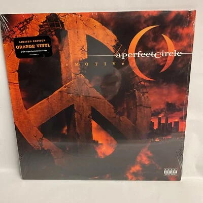 A PERFECT CIRCLE Emotive 2x LP 2005 Limited Edition Orange vinyl SEALED - Image 1 of 4