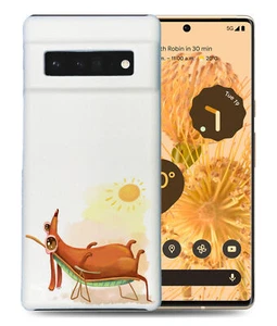 CASE COVER FOR GOOGLE PIXEL|CUTE FUNNY DOG ILLUSTRATIONS #5 - Imagen 1 de 11