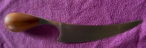 Dansk 9 3/4" Teak Handle CHEESE KNIFE Vivianna Torun DANISH MODERN DESIGN - Picture 1 of 8