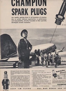 CHAMPION SPARK PLUG AD  #3 -FREE SHIP IN U S - Picture 1 of 1