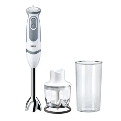 Braun MQ 5220WH MultiQuick 5 Vario Stabmixer Set Pürierstab Mixer 1.000 Watt - Bild 1 von 4