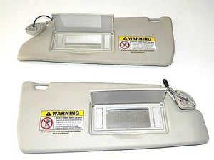 ONLY 43K MILES 94-99 DISCOVERY SERIES 1 VANITY SUN VISORS SET LEFT RIGHT PAIR - Picture 1 of 10