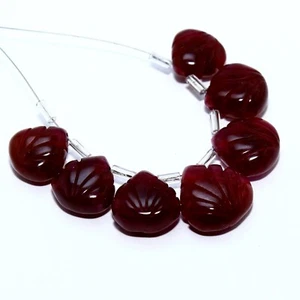 Ropada Carving Heart Beads Briolette Natural Loose Gemstone Making Jewelry - Bild 1 von 5