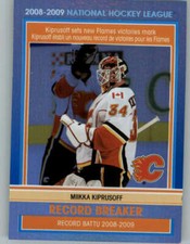 2009-10 O-Pee-Chee Record Breakers #RB6 Miikka Kiprusoff (ref 162471)