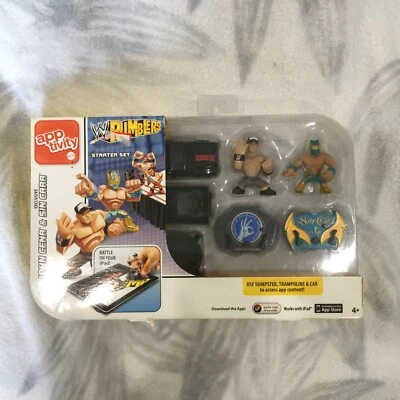 WWE Rumblers Apptivity Starter Set- New - Image 1 of 4