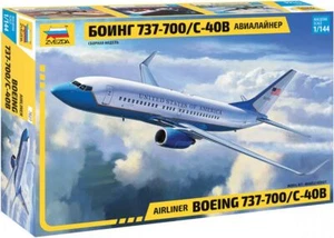 Avión de pasajeros Zvezda ZVD7027 Boeing 737-700/C-40B, kit modelo escala 1/144 - Imagen 1 de 1