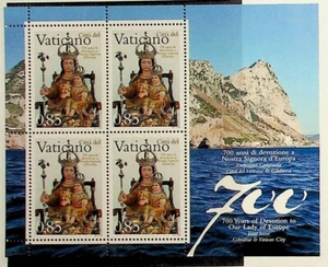 VATICAN Sc 1402a NH MINISHEET OF 2009 - LADY OF EUROPE - Picture 1 of 1