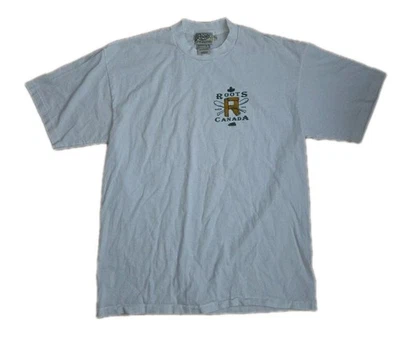 Camiseta Vintage Roots Canada Sporting Goods Puntada Única Talla XL Usada Foto 1 de 2