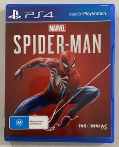Spider Man Marvel Sony PlayStation 4 Game PS4 Region 4 PAL - Free Postage - Picture 1 of 6