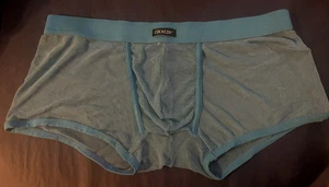 Mens Size XL Cockcon Blue Briefs Sexy Mesh See Through NWOT - Picture 1 of 6