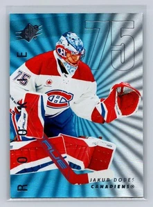2024-25 SPx #151 Jakub Dobes (RC) Base Rookie - Montreal Canadiens - Bild 1 von 2